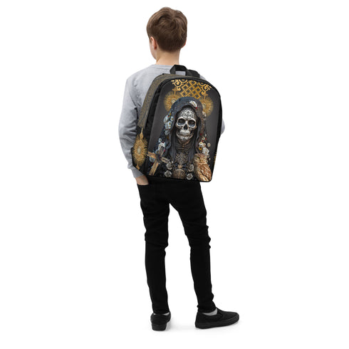 Santa Muerte Negra inspired Backpack from Cosmovisions collection